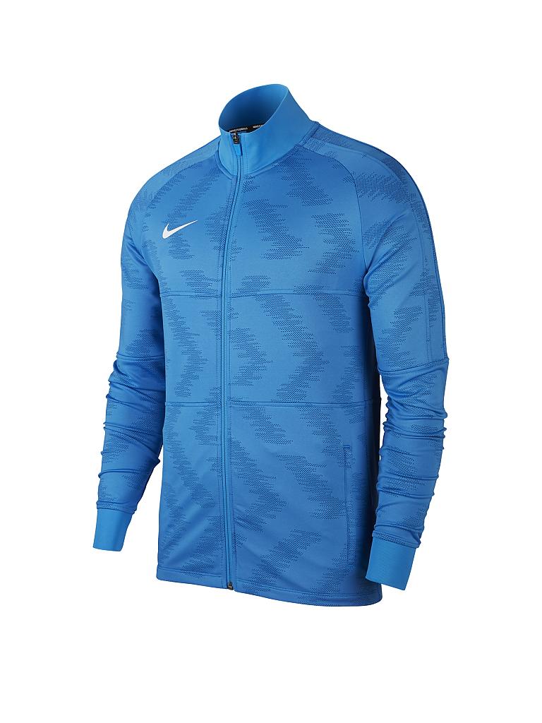 NIKE Herren FuBball Trainingsjacke Dri FIT Strike blau